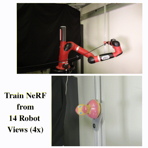 NeRF-Control: Perception-Aware Trajectory Optimization